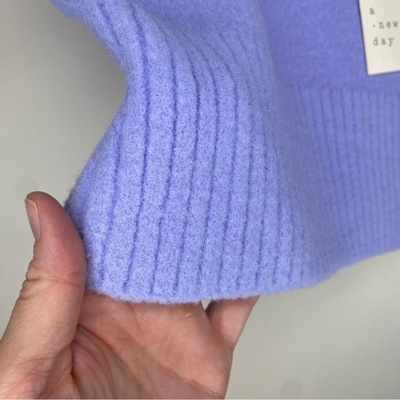 Target •A New Day• Lavender Cropped Sweater Tank Top Size Medium - Picture 4 of 4